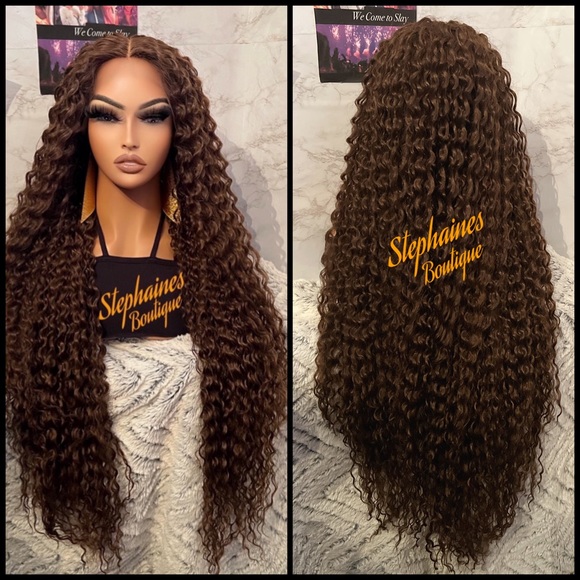 Human Hair Blended lace front wig main image 2